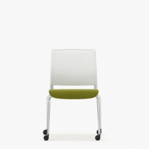 ADL12C Ad-Lib Four Leg Motion Chair With Upholstered Seat Without Arms