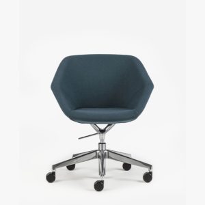 CLR50 Clara Side Chair on a 5 Star Base