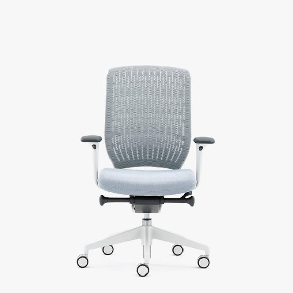 EV2740MF Evolve 2 Membrane back, upholstered seat with multi-function arms