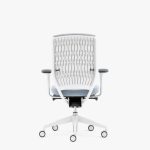 EV2740MF Evolve 2 Membrane back, upholstered seat with multi-function arms