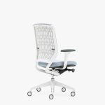 EV2740MF Evolve 2 Membrane back, upholstered seat with multi-function arms