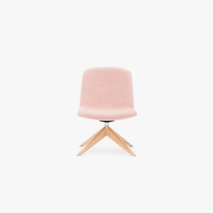 HRB50 Herbie Lounge Chair Solid Ash Pyramid Base