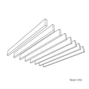 FRBDF250 Frontier Acoustic Raft Beam Blaze and Trapezoid Direct Fix