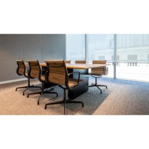 T520R2110 - Infinity Model T520 Rectangular Lineal Column Based Table 2100mm x 1000mm 6-8 Seater