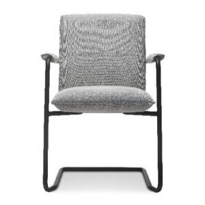 810MB7 - Cypher Stackable Cantilever Chair Medium Back with Pro Arms