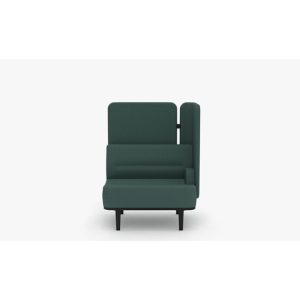 MTE-BCSL01 Single Seater Sofa with Rear and Left Hand Corner Screen