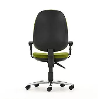 M66XLHA Mercury High Back Operator Chair With Larger Seat Width, With Height Adjustable Arms