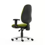 M66XLHA Mercury High Back Operator Chair With Larger Seat Width, With Height Adjustable Arms