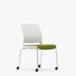 ADL12C Ad-Lib Four Leg Motion Chair With Upholstered Seat Without Arms