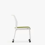 ADL12C Ad-Lib Four Leg Motion Chair With Upholstered Seat Without Arms