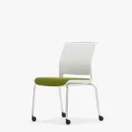 ADL12C Ad-Lib Four Leg Motion Chair With Upholstered Seat Without Arms