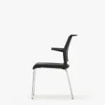 ADL2A Ad-Lib Chair with Plastic Seat and Back, With Arms