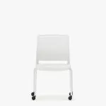 ADL2C Ad-Lib Four Leg Motion Chair With Plastic Seat and Back Without Arms