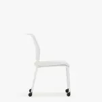 ADL2C Ad-Lib Four Leg Motion Chair With Plastic Seat and Back Without Arms