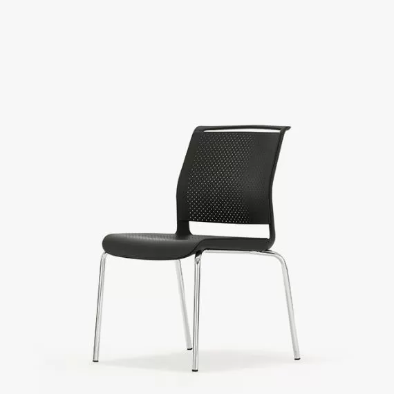 ADL2 Ad-Lib Chair with Plastic Seat and Back, Without Arms