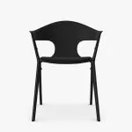 AXL02U Axyl Arm Chair With Upholstered Seat and Pad