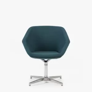 CLR30 Clara Side Chair on a 4 Star Base