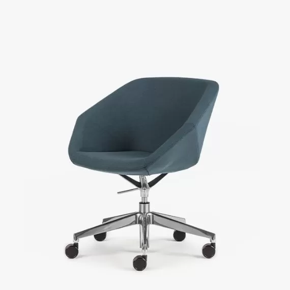 CLR50 Clara Side Chair on a 5 Star Base