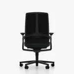 WRKN140MF I-Workchair 2.0 Task Chair With Black Components and Multi-Functional Arms