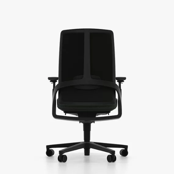 WRKN140MF I-Workchair 2.0 Task Chair With Black Components and Multi-Functional Arms