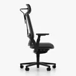 WRKN160MF I-Workchair 2.0 Task Chair With Black Components, Multi-Functional Arms and Headrest