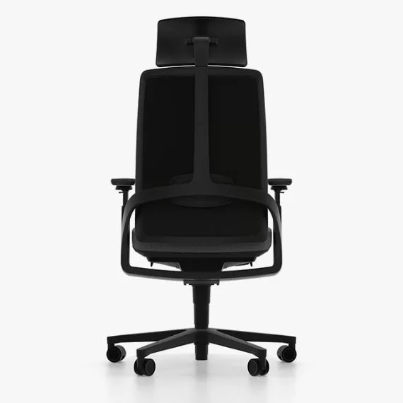 WRKN160MF I-Workchair 2.0 Task Chair With Black Components, Multi-Functional Arms and Headrest