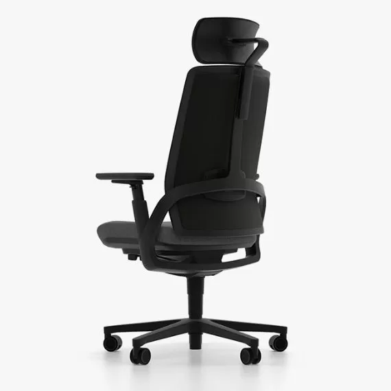 WRKN160MF I-Workchair 2.0 Task Chair With Black Components, Multi-Functional Arms and Headrest