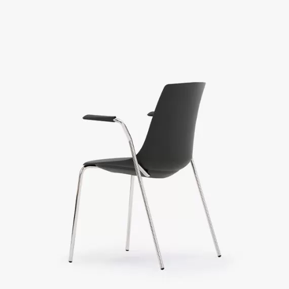 ARL10A Arlo Side Chair 4 Leg Arm Frame