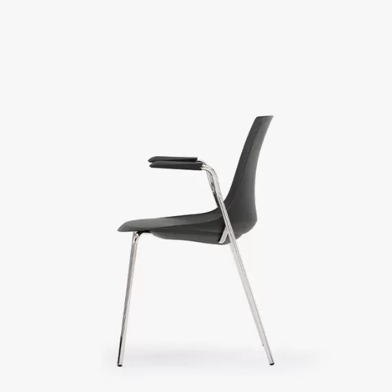 ARL10A Arlo Side Chair 4 Leg Arm Frame