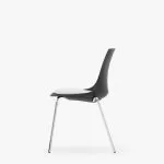 ARL11 Arlo Side Chair With 4 Leg Frame, Upholstered Seat Pad