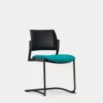 KM10  Kyos No Arms Cantilever Frame Upholstered Seat