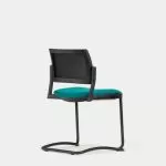 KM10  Kyos No Arms Cantilever Frame Upholstered Seat