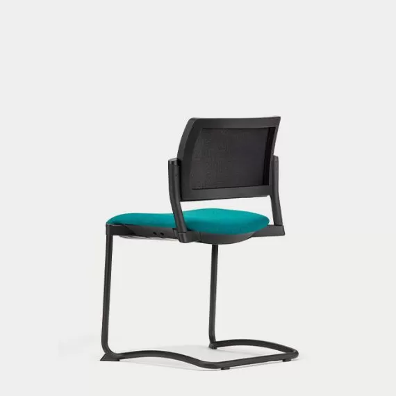 KM10  Kyos No Arms Cantilever Frame Upholstered Seat