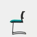 KM10  Kyos No Arms Cantilever Frame Upholstered Seat