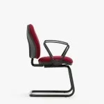 M20VA Mercury Visitor Chair Fixed Arms Medium Back