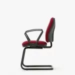 M20VA Mercury Visitor Chair Fixed Arms Medium Back