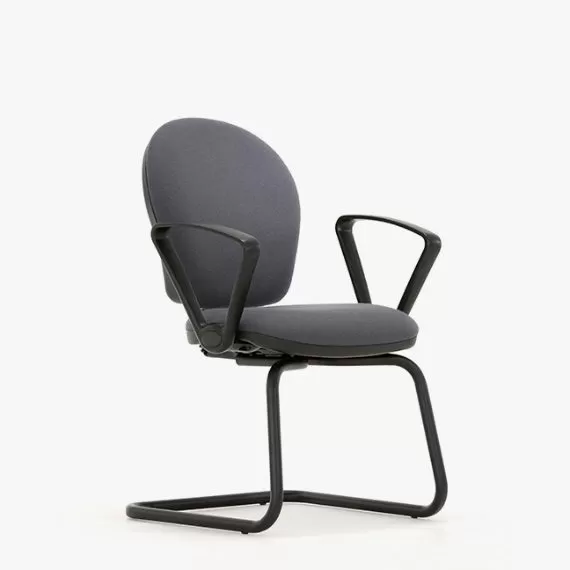 O40VA Fixed Arms Visitor Chair Medium Back