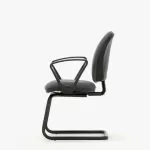 O40VA Fixed Arms Visitor Chair Medium Back