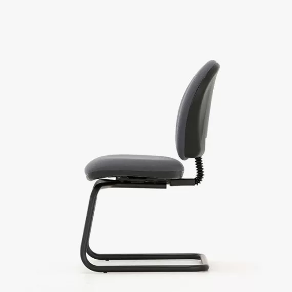 O40V Opus No Arms Visitor Chair Medium Back