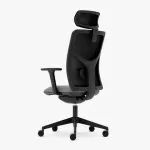 PPM95HA Pluto Plus Mesh Height Adjustable Arms Mesh Back Sychronised Mechanism With Headrest