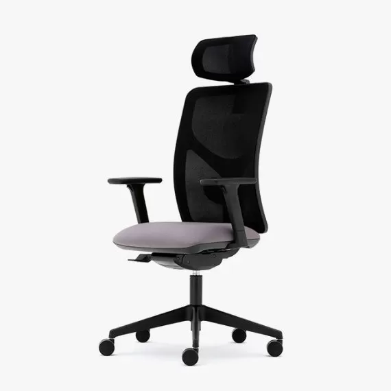 PPM95HA Pluto Plus Mesh Height Adjustable Arms Mesh Back Sychronised Mechanism With Headrest