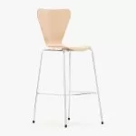 A218BSU Butterfly High Stool Upholstered Seat