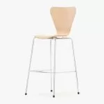 A218BSU Butterfly High Stool Upholstered Seat