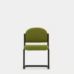 A64 Public Space No Arms Cantilever Frame, Upholstered Seat and Back