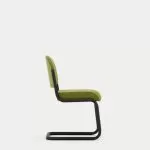 A64 Public Space No Arms Cantilever Frame, Upholstered Seat and Back