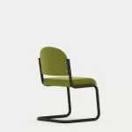 A64 Public Space No Arms Cantilever Frame, Upholstered Seat and Back