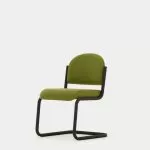 A64 Public Space No Arms Cantilever Frame, Upholstered Seat and Back