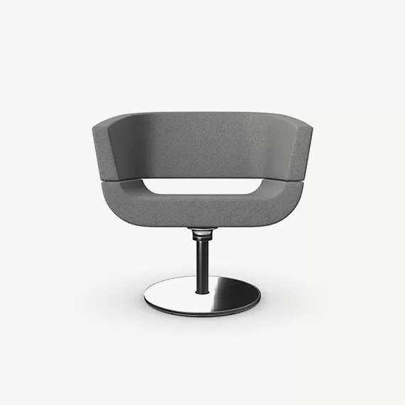 A820 Lola Chair With Swivel Base