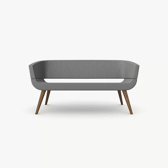 A826 Lola Sofa With Wooden Legs