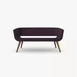 A826 Lola Sofa With Wooden Legs